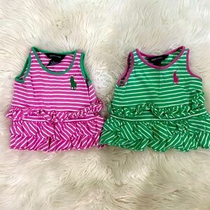 Ralph Lauren Baby Girl Tank Tops